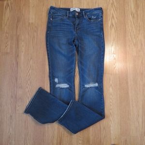 Abercrombie & Fitch Distressed Boot Cut, Size 6R